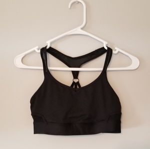 Black Sports Bra